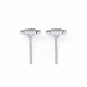 Breathtaking Trellis Contour Earrings (ER14022)