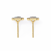 Breathtaking Trellis Contour Earrings (ER14022)