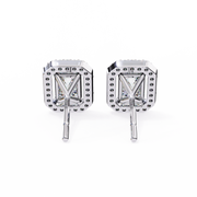Breathtaking Trellis Contour Earrings (ER14022)