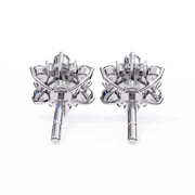 Scintillating Interlocking Thought Earrings (ER14028)