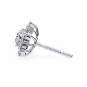 Scintillating Interlocking Thought Earrings (ER14028)