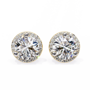 Arresting Moon Skeleton Earrings (ER14030)