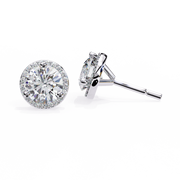 Arresting Moon Skeleton Earrings (ER14030)