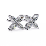 Beautiful Bypass Profile Earrings (ER14034)