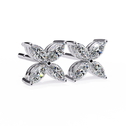 Beautiful Bypass Profile Earrings (ER14034)