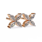 Beautiful Bypass Profile Earrings (ER14034)
