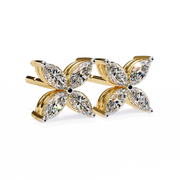Beautiful Bypass Profile Earrings (ER14034)