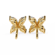 Beautiful Bypass Profile Earrings (ER14034)