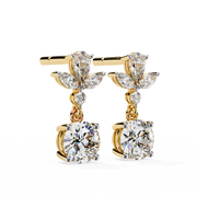 Luminous U-Prong Form Earrings (ER14035)