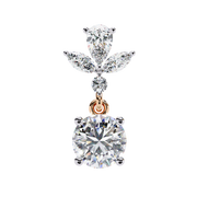 Luminous U-Prong Form Earrings (ER14035)