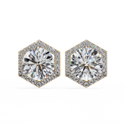 Dazzling Braided Ember Earrings (ER14041)