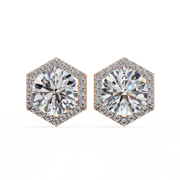 Dazzling Braided Ember Earrings (ER14041)
