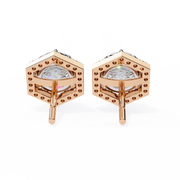 Dazzling Braided Ember Earrings (ER14041)
