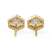 Dazzling Braided Ember Earrings (ER14041)