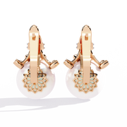 Stunning Feather Form Earrings (ER14056)