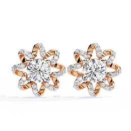 Dazzling Braided Hope Earrings (ER14058)
