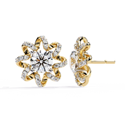 Dazzling Braided Hope Earrings (ER14058)