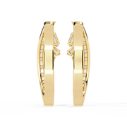 Effervescent Bypass Structure Earrings (ER14059)