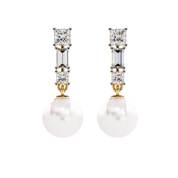 Scintillating Bow Shape Earrings (ER14060)