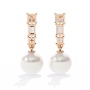 Scintillating Bow Shape Earrings (ER14060)