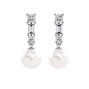 Scintillating Bow Shape Earrings (ER14060)