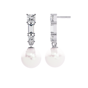 Scintillating Bow Shape Earrings (ER14060)