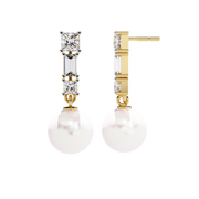 Scintillating Bow Shape Earrings (ER14060)