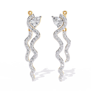 Striking Pavé Vision Earrings (ER14062)