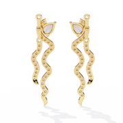 Striking Pavé Vision Earrings (ER14062)