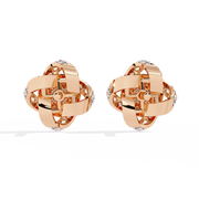 Aurora Pavé Smoke Earrings (ER14068)