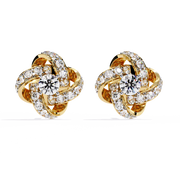 Aurora Pavé Smoke Earrings (ER14068)