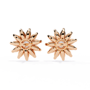 Scintillating Knot Smoke Earrings (ER14079)