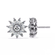 Scintillating Knot Smoke Earrings (ER14079)