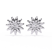 Scintillating Knot Smoke Earrings (ER14079)