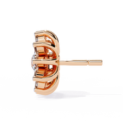 Scintillating Knot Smoke Earrings (ER14079)