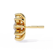 Scintillating Knot Smoke Earrings (ER14079)