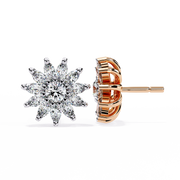 Scintillating Knot Smoke Earrings (ER14079)