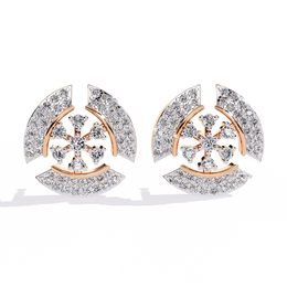 Prismatic Interlocking Whisper Earrings (ER14086)