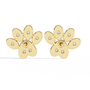 Striking Interlocking Form Earrings (ER14088)