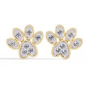Striking Interlocking Form Earrings (ER14088)