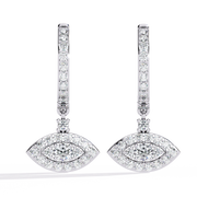 Stellar Feather Spark Earrings (ER14090)