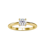 Charlotte 0.55 Pointer Round Lab Diamond Ring