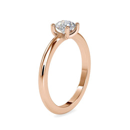 Charlotte 0.55 Pointer Round Lab Diamond Ring