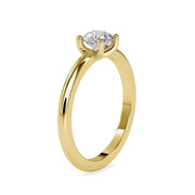 Charlotte 0.55 Pointer Round Lab Diamond Ring