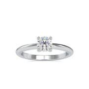 Charlotte 0.55 Pointer Round Lab Diamond Ring