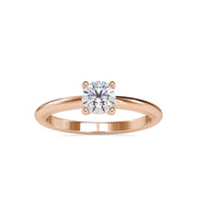 Charlotte 0.55 Pointer Round Lab Diamond Ring