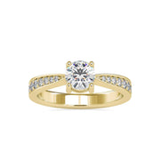 Camilia 0.55 Pointer Round Lab Diamond Ring