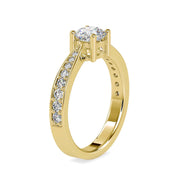Camilia 0.55 Pointer Round Lab Diamond Ring