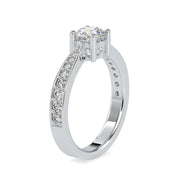 Camilia 0.55 Pointer Round Lab Diamond Ring
