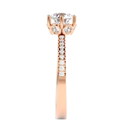 Classic 60 Pointer Round Lab Diamond Ring